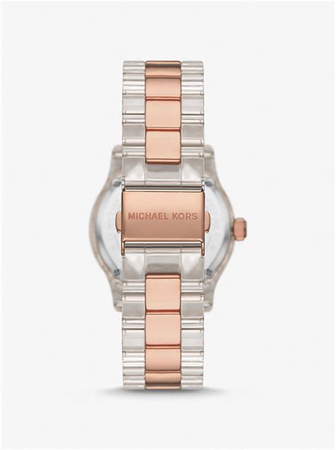 Michael Kors Runway Pavé Rose Gold.